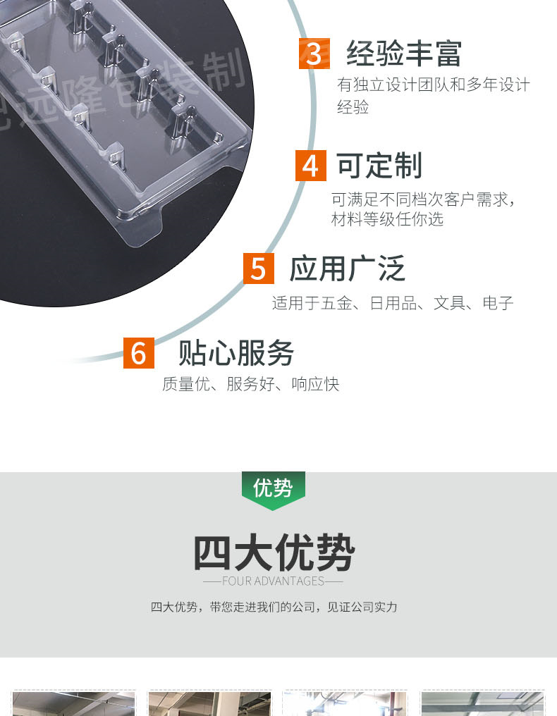 PET防摔吸塑包装盒包装产品